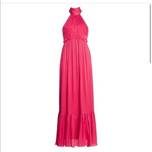 Zimmerman Gathered Bow Tie Maxi Dress